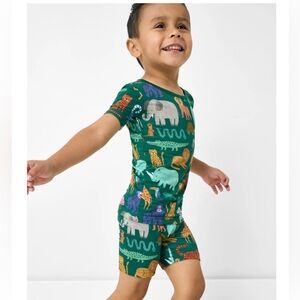 Little Sleepies Wild Zoo Two-Piece Pajama Set – Size 7/8 – NWT